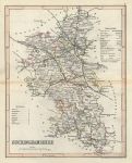 Buckinghamshire map, 1848