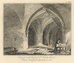 Bristol, Crypt of St.Nicholas Church in 1822, 1825