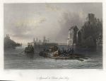 Germany, Passau view, 1842