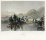 USA, Lake George, Caldwell, 1840
