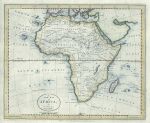 Africa map, 1793