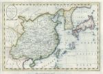 China & Japan map, 1793