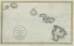 Hawaii (Sandwich Islands) map, 1793