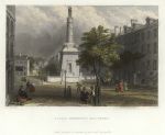 USA, Baltimore, Battle Monument, 1840