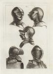 Several Helmets in the Tower of London, Military Antiquities, 1801