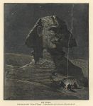 Egypt, The Sphinx, 1880