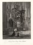 France, Rouen Cathedral, Tomb of Louis de Breze, 1872