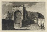 Devon, Rougemont Castle, 1786
