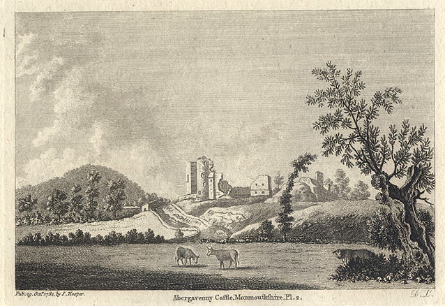 Abervagenny Castle, 1786