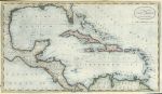 West Indies map, 1793