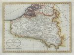 Belgium (Catholic Netherlands) map, 1793
