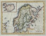 Scandinavia & Iceland map, 1793