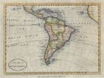 South America map, 1793