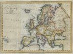 Europe map, 1793