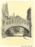 Oxford, Hertford College, The Bridge, 1920