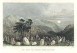 Lake District, Keswick, the Druids' Stones, 1832