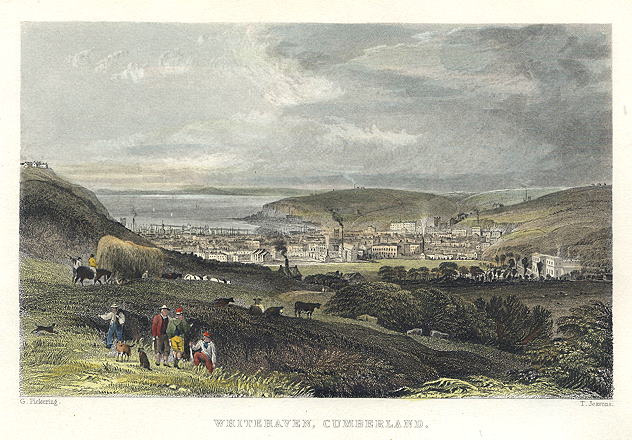 Cumberland, Whitehaven view, 1832