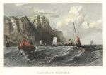 Hastings, East Cliff, 1836