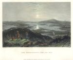 USA, Lake Winnipisseogee from Red Hill, 1840