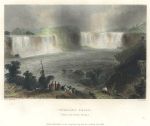 USA, Niagara Falls, from near Clifton House, 1840