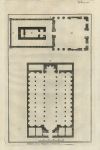 Egypt, Armant, Temple Plans, 1743