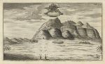 Egypt, Thebes view, 1743