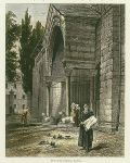 France, Embrun, Porch of the Cathedral, 1875