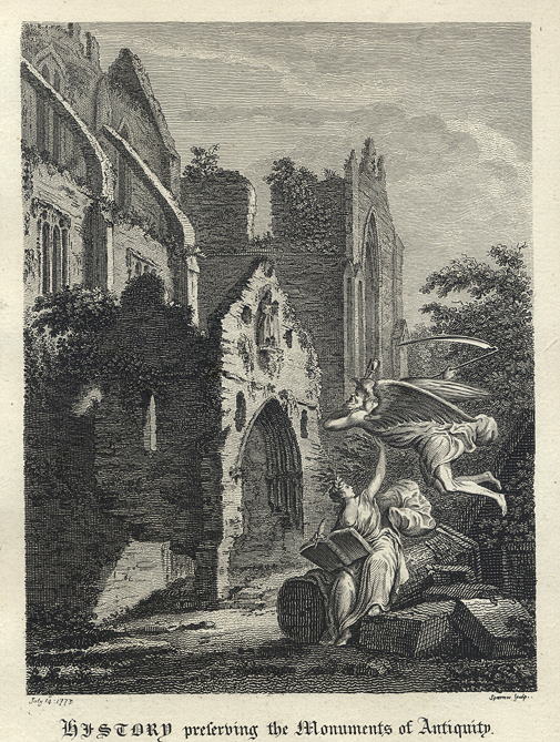 Decorative Frontispiece to Grose's Antiquities, 1786