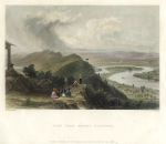 USA, MA, View from Mount Holyoke, 1840