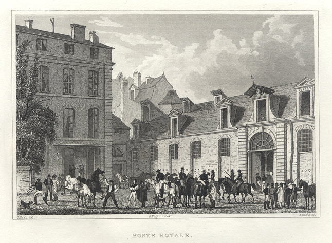 Paris, Poste Royale, 1840