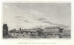 Paris, Pont Royale et Hotel des Gardes du Corps, 1840