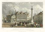Lancashire, Preston Market Place, 1831
