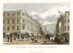 Manchester, Market Street from the Market Place, 1831