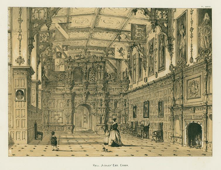 Essex, Audley End, the Hall, 1849 / 1872