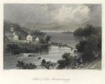 Canada, Outlet of Lake Memphremagog, 1842