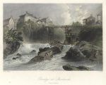 Canada, Bridge at Sherbrooke, Eastern Townships, 1842