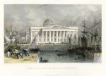 Liverpool, New Custom House, 1836