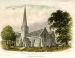 Cheltenham, Leckhampton Church, 1845