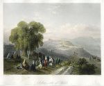 Holy Land, Seilun, site of Shiloh, 1845