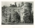 Scotland, Balveny Castle exterior, 1848