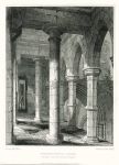 Scotland, Aberbrothwick Abbey, Gallery over the Western Entrance, 1848