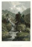 USA, Silver Cascade in the White Mountains, 1840