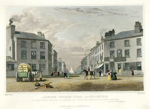 Lancashire, Ashton-Under-Line, 1836