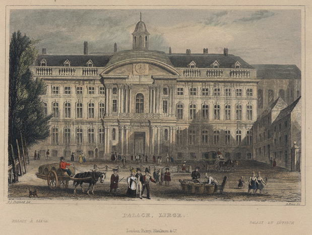 Belgium, Liege Palace, 1833
