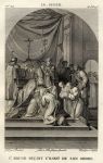 St.Bruno Recoit L'Habit de Son Ordre, after Eustache Le Sueur, 1814