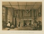 Warwickshire, Kenilworth, Fireplace in the Gatehouse, 1849 / 1872