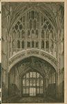 Gloucester Cathedral interior, 1803