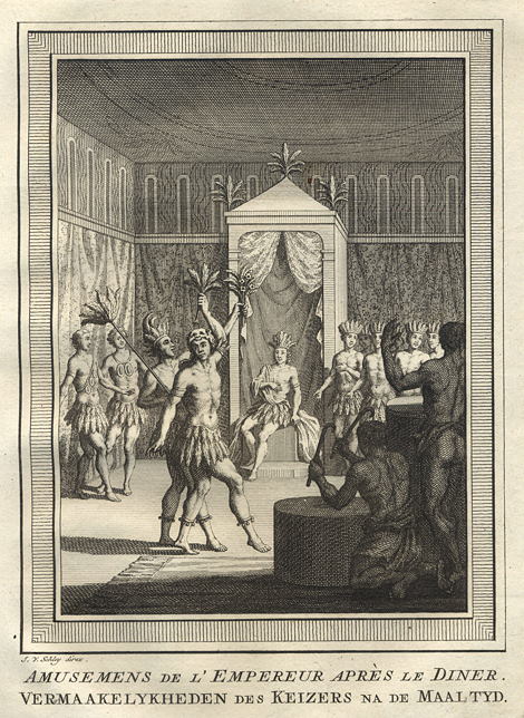 Mexico, Dancing before the Emperor, 1760