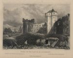 Germany, Andernach Castle, 1833