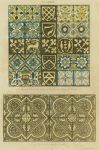 Medieval decorated floor tiles (Bristol & Berkeley), 1803